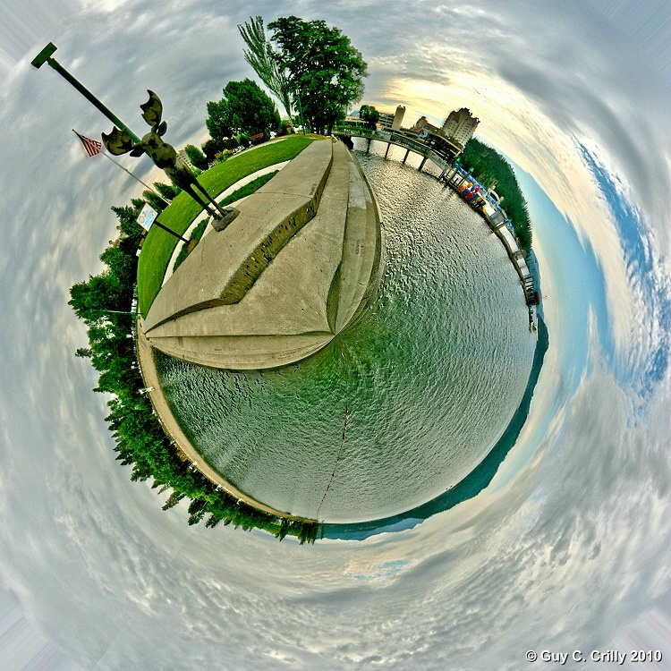 Coeur d’Alene City Park Polar Panorama