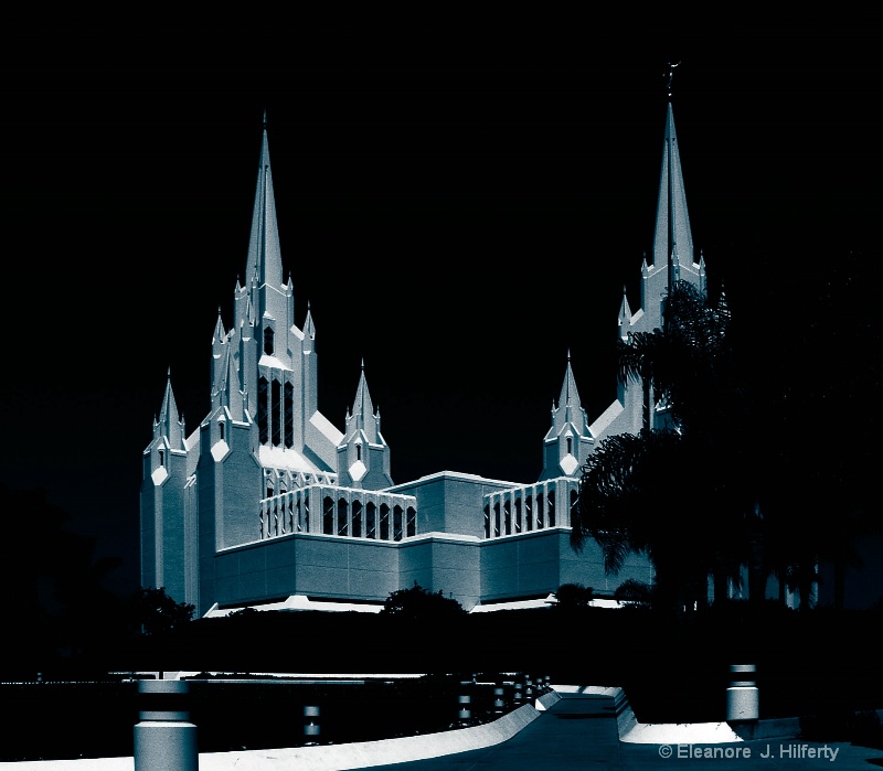 Mormon Temple in San Diego.