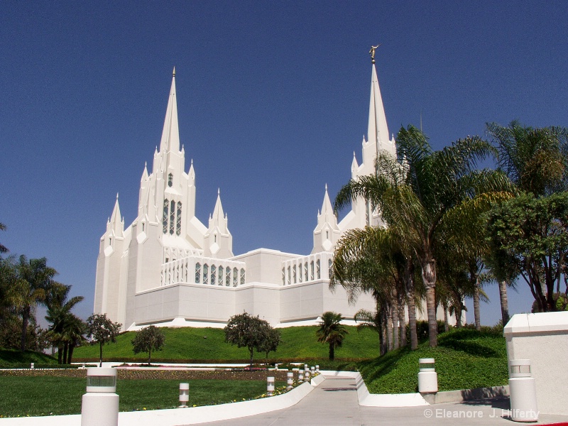 Mormon Temple in San Diego, CA