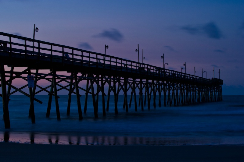 Sunset Pier at Dawn