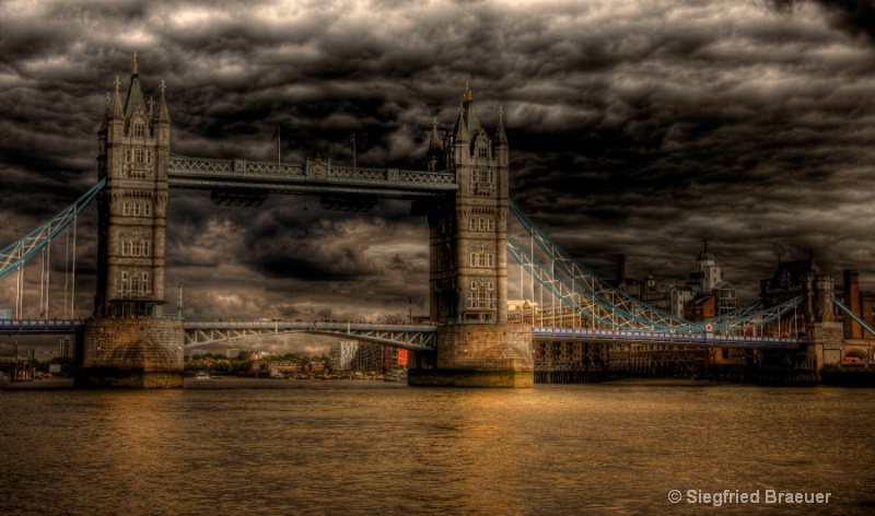 HDR, London, Tower Bridge