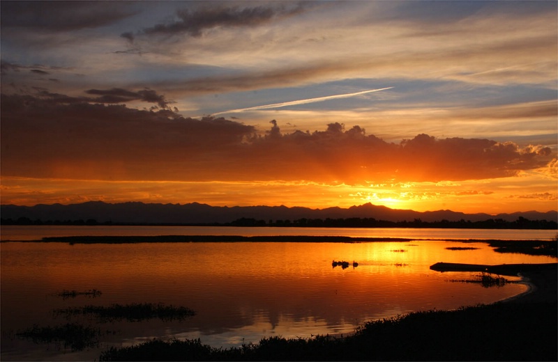 Barr Lake Sunset 2