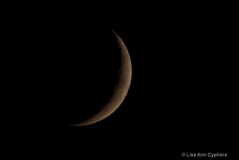 twilight on a waining moon - ID: 10604693 © Lisa Ann Cyphers