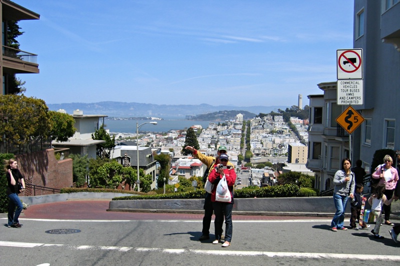 Top of Lombard Street (San Francisco)