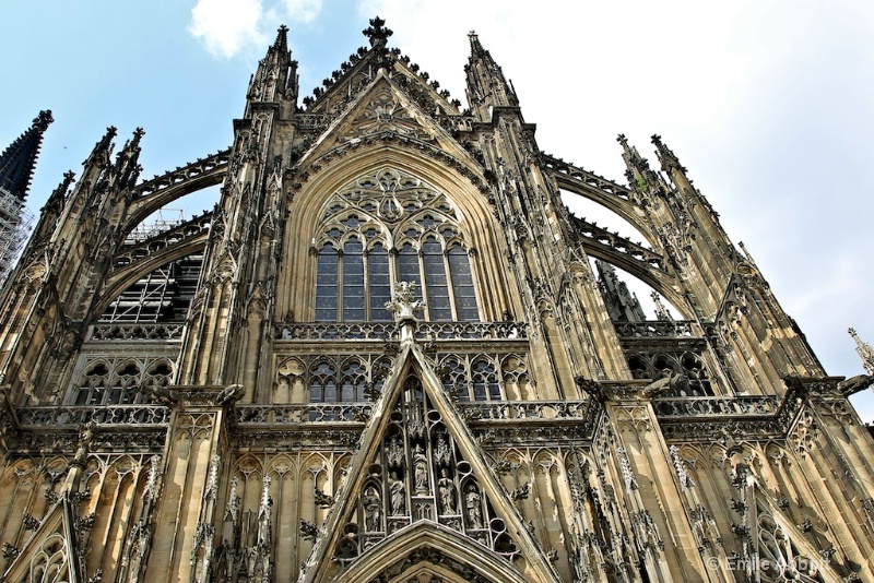 Gothic Style Cologne Cathedral "The DOM" - ID: 10609922 © Emile Abbott