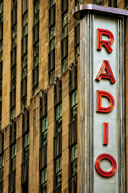 Radio City Music Hall (detail)