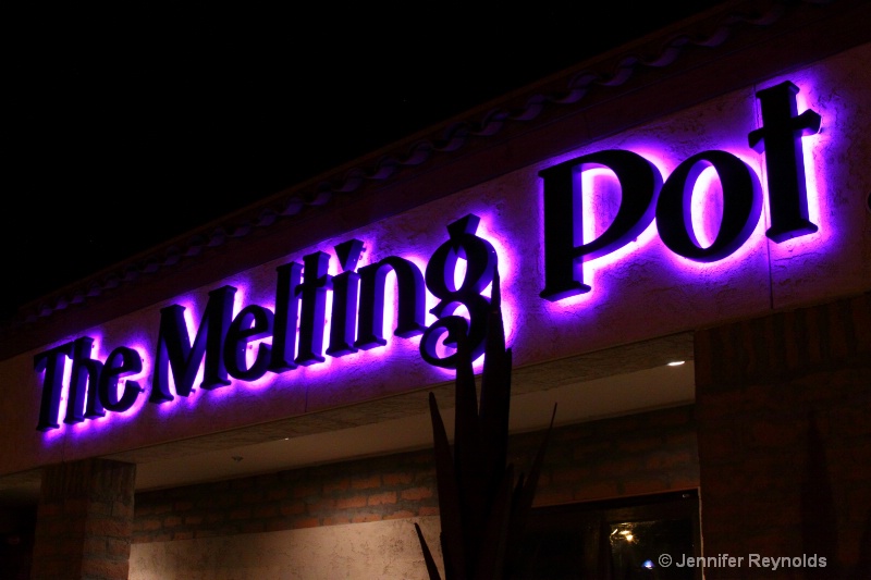 Melting Pot Sign, ISO 2000