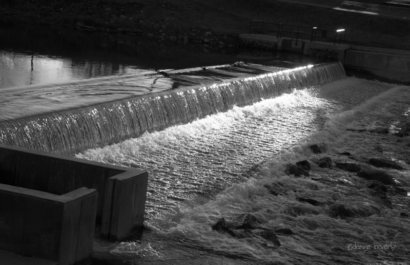 Weir dam in Elizabethton Tn