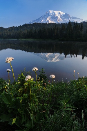 Sunrise, Reflection Lake