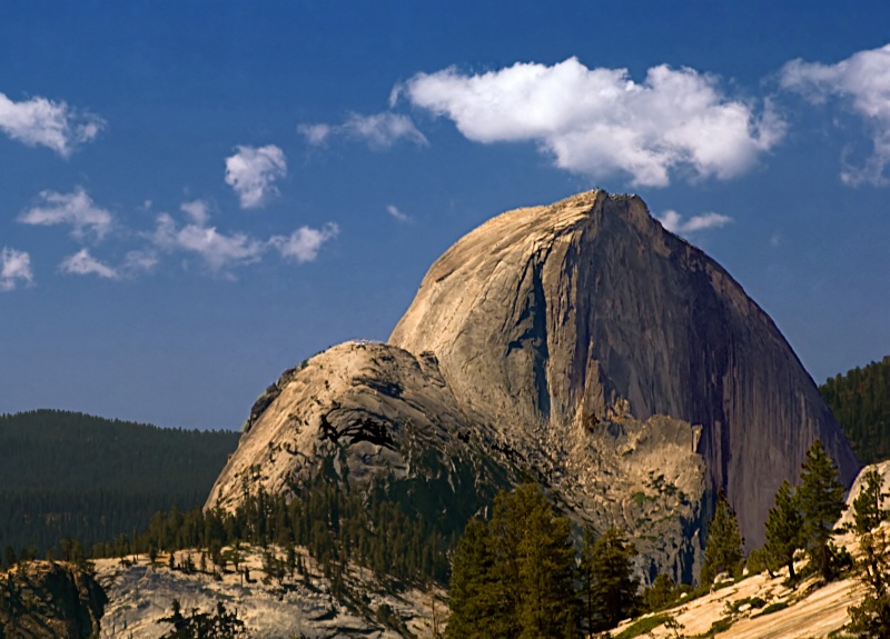 Half Dome from Olmstead Point - ID: 10637025 © Clyde Smith