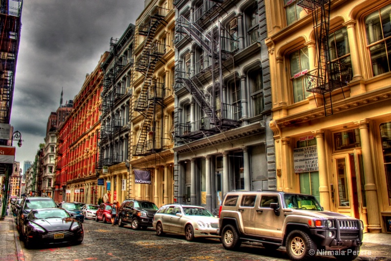 Streets of Soho - New York