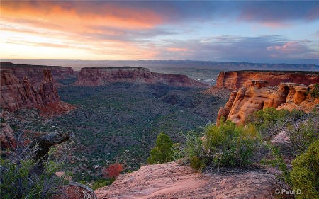 Monument Canyon Glow