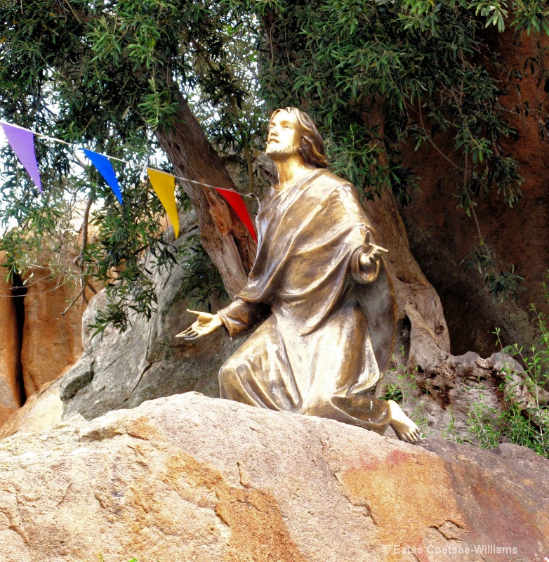 Jesus in the garden of Getsemane - Panarea