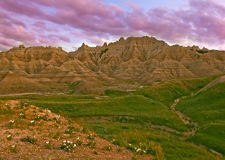 Springtime in the Badlands, South Dakota - ID: 10659327 © Martin L. Heavner