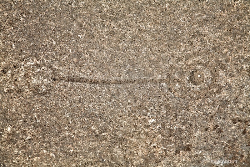 Discrete Geometric Petroglyph - ID: 10682196 © Emile Abbott