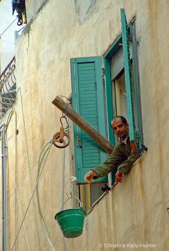 a worker in taorminar - ID: 10689898 © Christina Kelly-Hunter