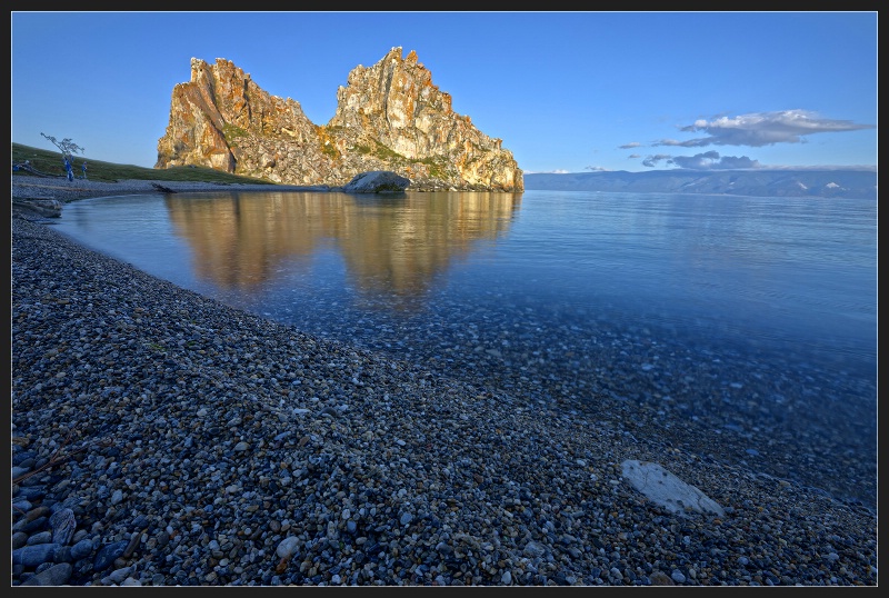 Morning on the Baikal Lake