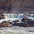 © Richard S. Young PhotoID # 10700257: Waterfall With Blue Heron; Great Falls, VA