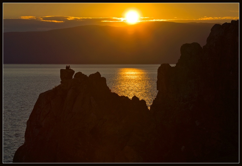 Baikal Sunset for Two