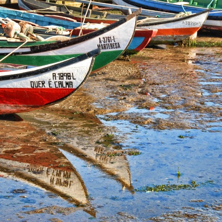Typical boats from Aveiro