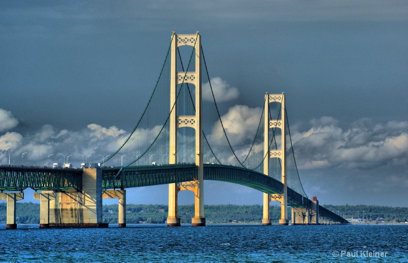 Bridge to Upper Peninsula, Michigan