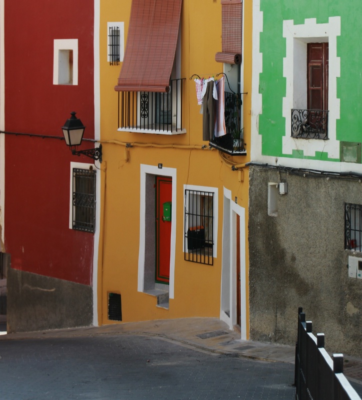 Houses from Villajoyosa (Spain)
