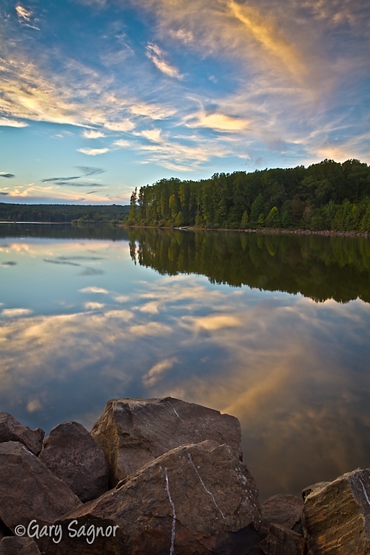 Chambers Lake...after sunset