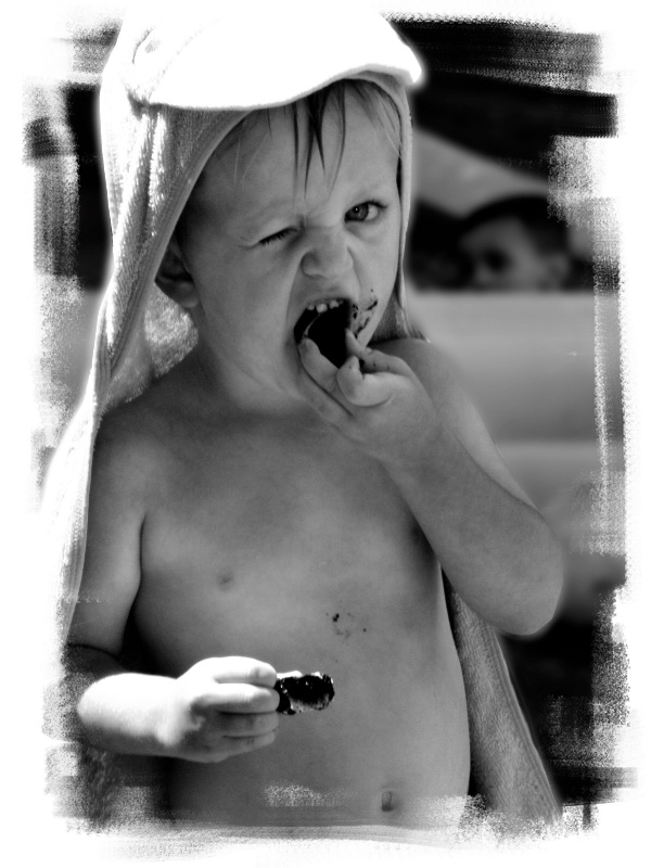 Kid and His Cookie
