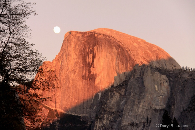 Half Dome Moonrise - ID: 10772873 © Daryl R. Lucarelli