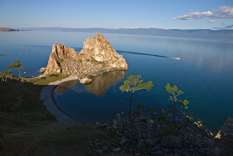 Olkhon Island on the Baikal Lake