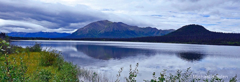 alaska lake morning day 1