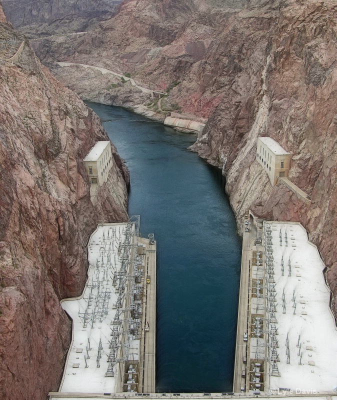 Black Canyon From The Hoover Dam