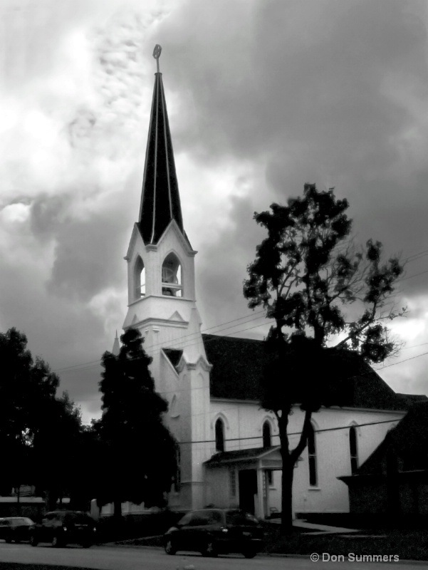 Firts Church of Lombard circa 1880, 2009 - ID: 10822013 © Donald J. Comfort