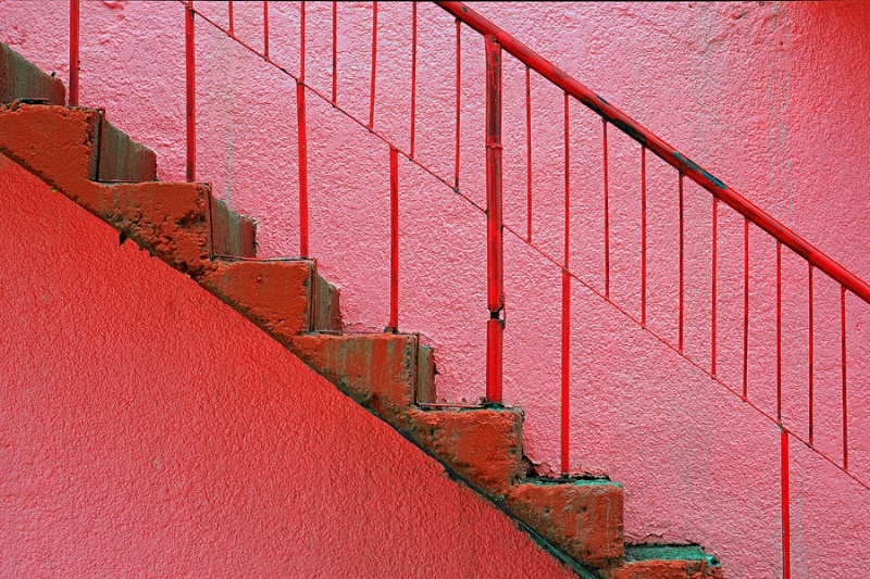 The Pink Stairs