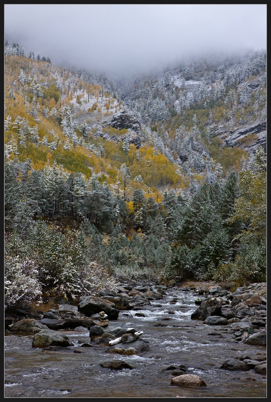 Mountain River in September