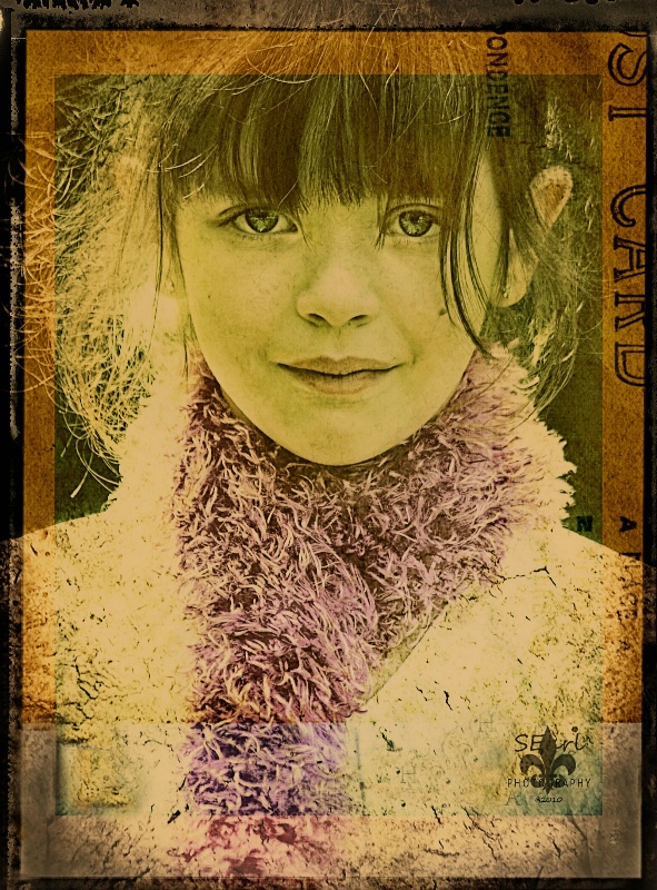 Polaroid Transfer@@Anna - ID: 10843229 © Shelia Earl