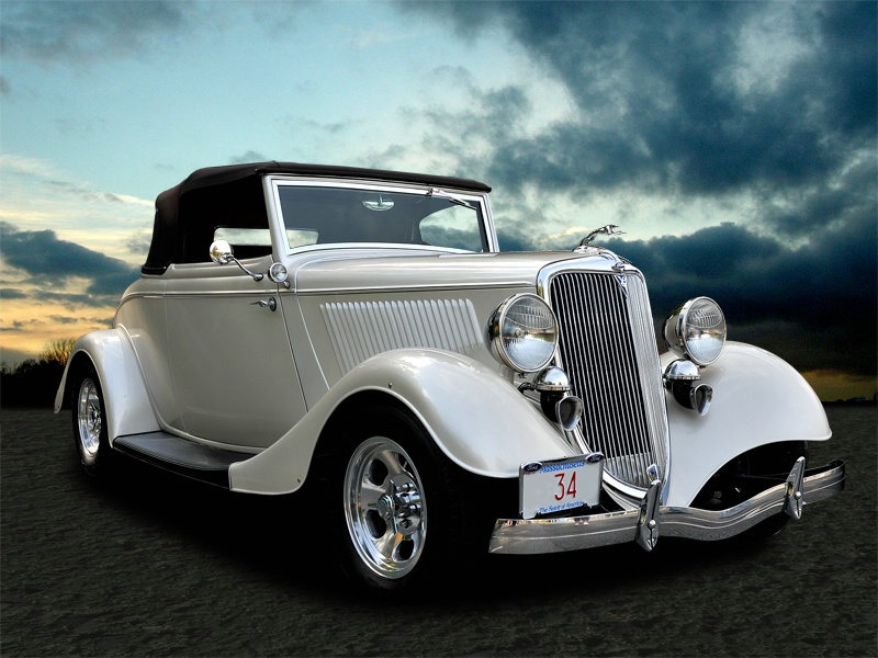 "34" Ford convertible