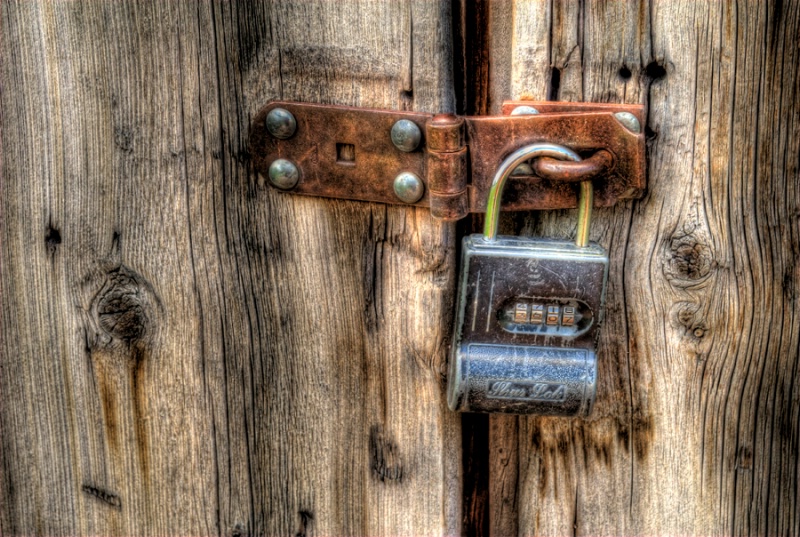 lock without a key - ID: 10851300 © Karen J. Glenn