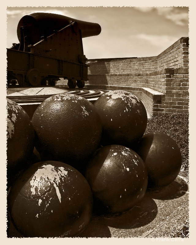 Ft. McHenry: Cannonballs of Our Fathers
