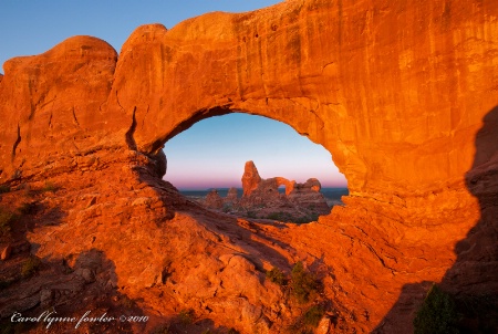 Morning at Turret Arch 