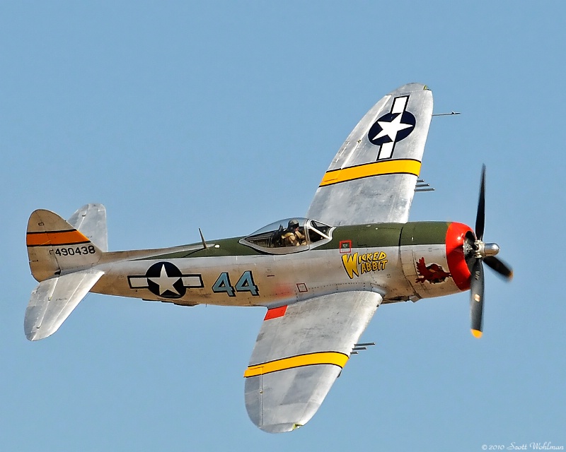 P-47 Over Colorado Springs