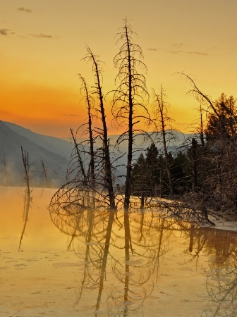 Sunrise at Canary Spring