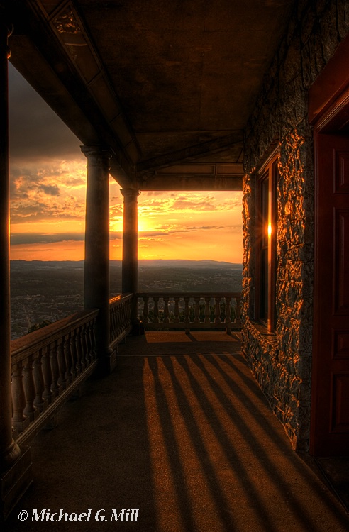 Sunset From Pagoda Porch