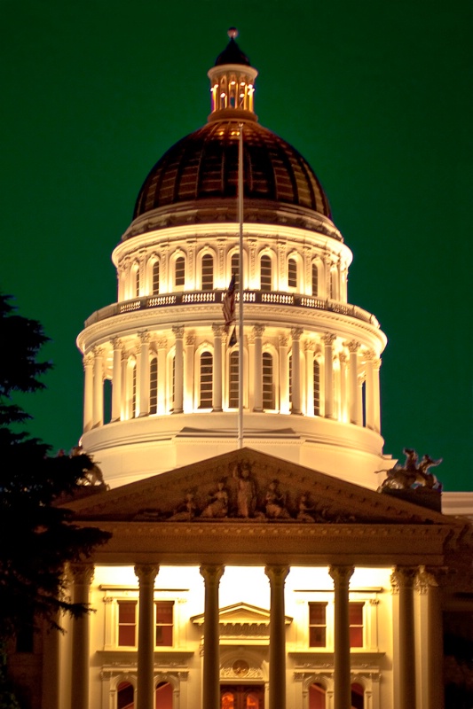 California State Capitol...Going Green - ID: 10929950 © Susan M. Reynolds