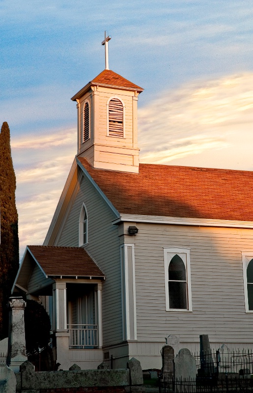 Old Church With Sky Replacement - ID: 10929973 © Susan M. Reynolds