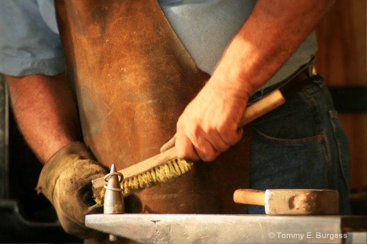 Blacksmith at Work