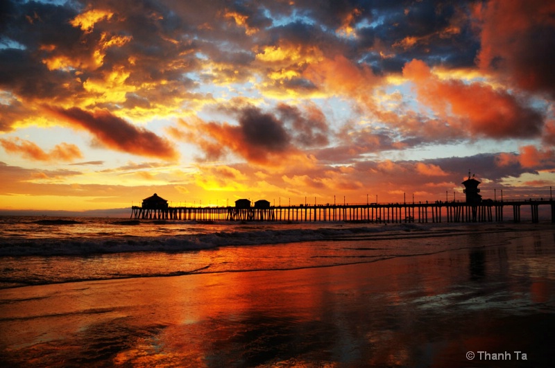 Sunset, Huntington Beach