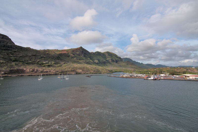 Entering the Port of Kauai