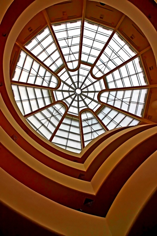 Dome of Guggenheim Museum.