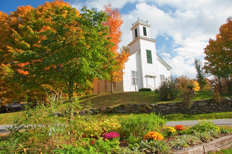 Congregational Church in Warren, Vermont - ID: 11000295 © Eleanore J. Hilferty